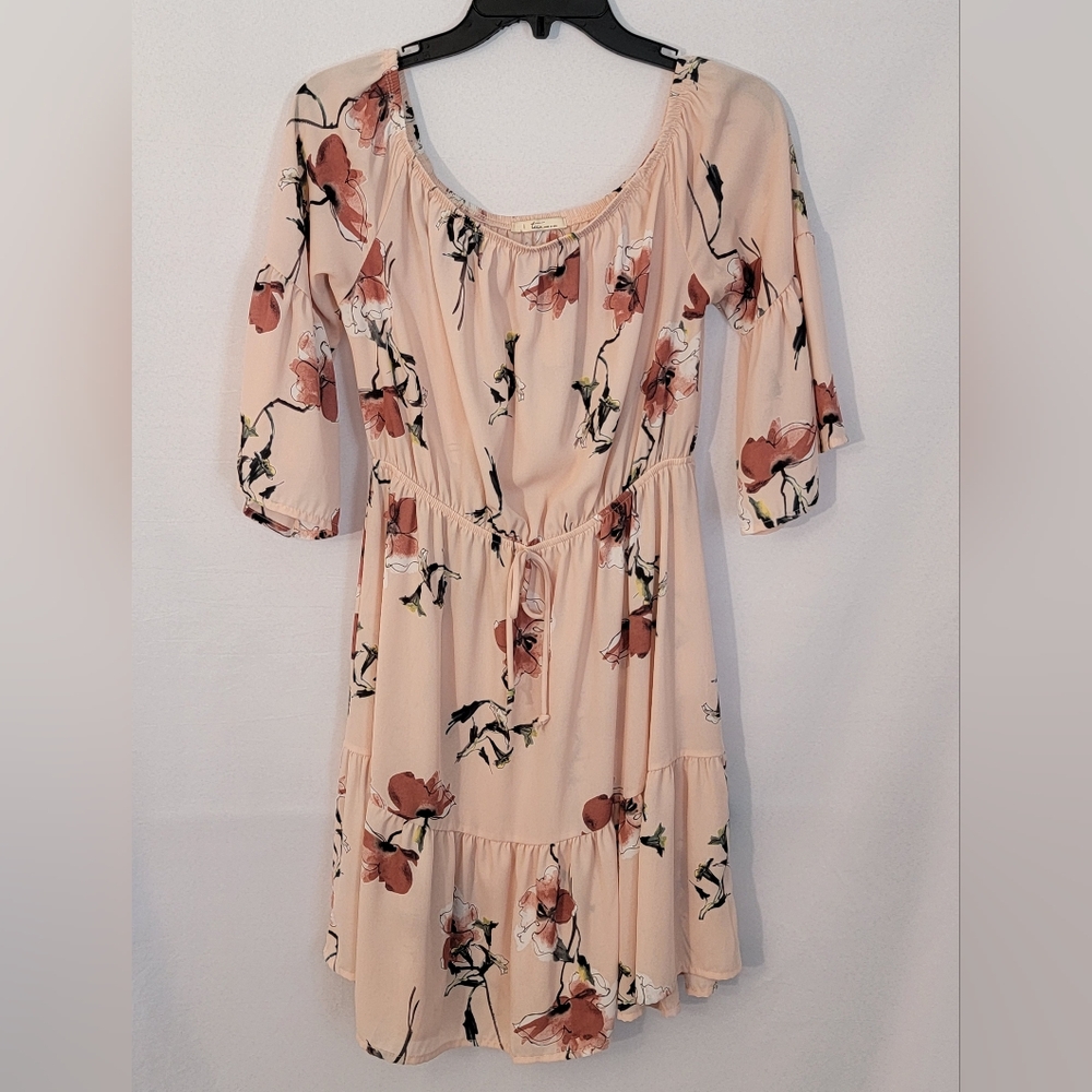 Tua Blush Floral Dress Size M